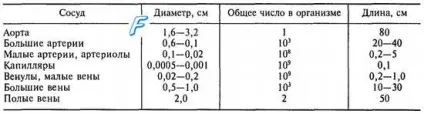 Характеристика руху крові по судинах (кровотоку) Характеристика руху крові по судинах