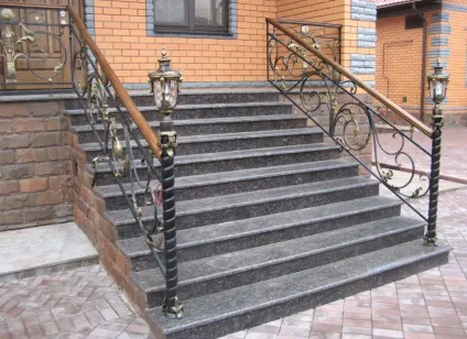Вхідні сходи в будинок фото металевих в приватному, парадна своїми руками, будівництво, як