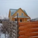 Забір в стилі ранчо з необрізної дошки своїми руками (паркан з дошки) Забір в стилі ранчо з необрізної дошки своїми руками