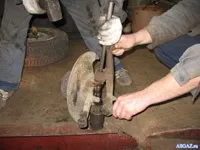 Заміна шкворня і різьбової втулки - газ, фото, шпалери, ремонт, форум, волга, фотогалерея, тюнінг, (картер) Заміна шкворня і різьбової втулки - газ, фото, шпалери, ремонт, форум, волга, фотогалерея, тюнінг,