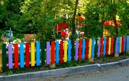 Забір і огорожі для дитячого майданчика (дитячої) Забір і огорожі для дитячого майданчика