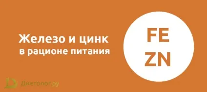 Залізо і цинк в раціоні харчування (йогурт яйця надійні джерела) Залізо і цинк в раціоні харчування