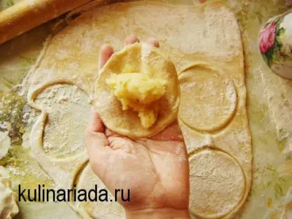 Заварні вареники з картоплею кулінаріада (вареники) Заварні вареники з картоплею кулінаріада