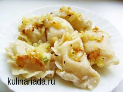 Заварні вареники з картоплею кулінаріада (вареники) Заварні вареники з картоплею кулінаріада