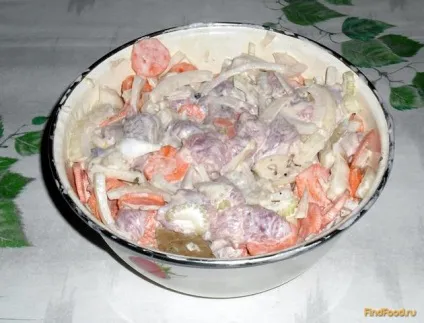 Запечена картопля з м'ясом і овочами рецепт з фото (картопля) Запечена картопля з м'ясом і овочами рецепт з фото