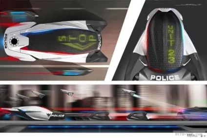 2025 рік - поліцейські автомобілі майбутнього - незвичайні машини (поліцейські) 2025 рік - поліцейські автомобілі майбутнього - незвичайні машини