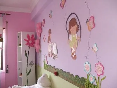 Як прикрасити стіни в дитячій