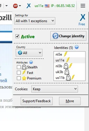 Anonymox firefox