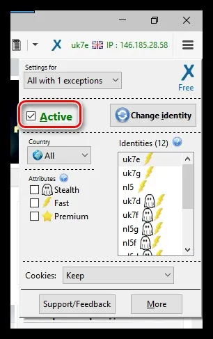 Anonymox для firefox