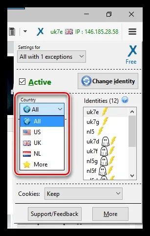 Anonymox для firefox