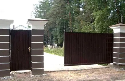 Автоматика для відкатних воріт своїми руками схема, зробити просте підключення (автоматика) Автоматика для відкатних воріт своїми руками схема, зробити просте підключення