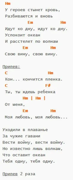 Бі 2 - моя любов - акорди на гітарі, таби, акорди пісень (таби) Бі 2 - моя любов - акорди на гітарі, таби, акорди пісень