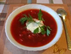 Борщ, як в дитячому садку
