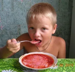 борщ пісний
