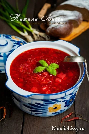Борщ пісний - рецепт борщу по-українськи (борщу) Борщ пісний - рецепт борщу по-українськи