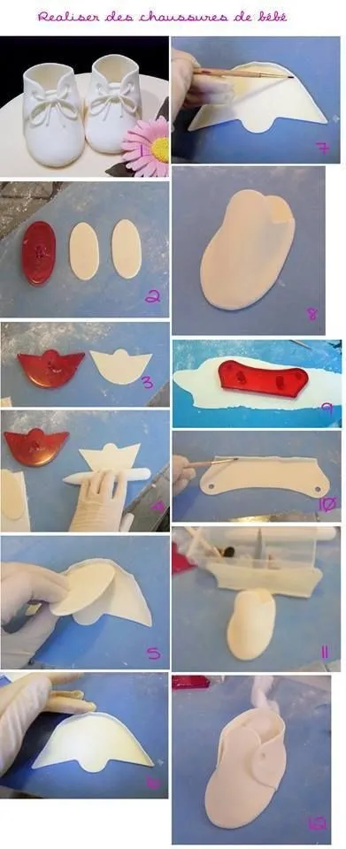 Черевички з мастики