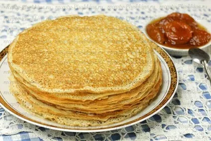 Млинці на кефірі - рецепт з фото крок за кроком (покроково) Млинці на кефірі - рецепт з фото крок за кроком