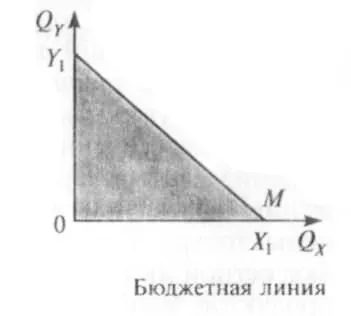 Бюджетна лінія і її властивості (властивості) Бюджетна лінія і її властивості