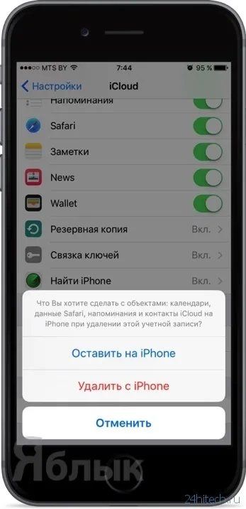Що буде, якщо вийти з icloud на iphone, ipad і mac, хайтек агрегатор (ipad) Що буде, якщо вийти з icloud на iphone, ipad і mac, хайтек агрегатор