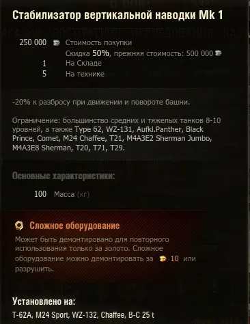Що ставити на m24 chaffee sport обладнання та витратні матеріали (chaffee) Що ставити на m24 chaffee sport обладнання та витратні матеріали