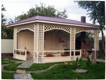 Дачні садові альтанки з фото зроблені самостійно (альтанки своїми руками) Дачні садові альтанки з фото зроблені самостійно