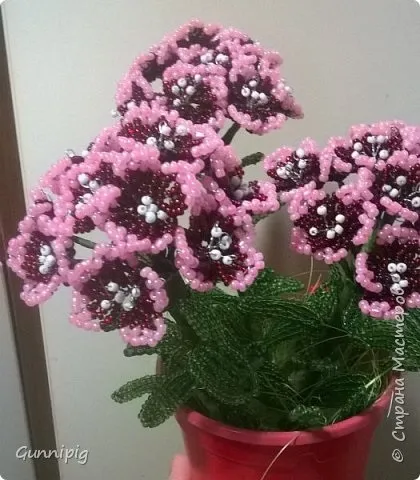 Квіти з бісеру