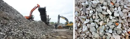 Що таке вторинний щебінь властивості, застосування, ціни