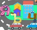 Дитячі ігри, вчимо літери, вчимося Новомосковскть, Новомосковський по складах, рахунок до 10