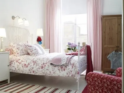 Дизайн стильною спальні, фото готичних спалень, ампір, фьюжн, рококо, романтик, еклектика, а також