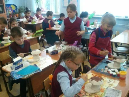 Будиночок - грибок з гіпсу (грибок) Будиночок - грибок з гіпсу