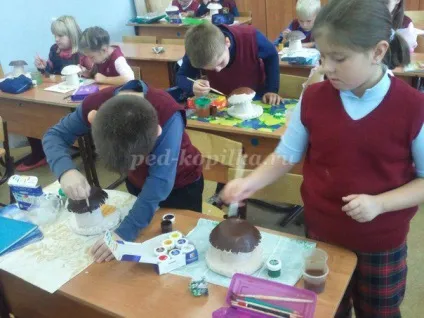 Будиночок - грибок з гіпсу (будиночок) Будиночок - грибок з гіпсу