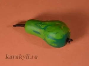 Фрукти з пластиліну - ліплення з дітьми від 4 років, каракулі
