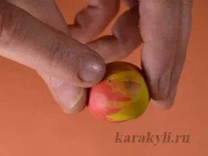 Фрукти з пластиліну - ліплення з дітьми від 4 років, каракулі
