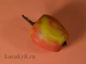 Фрукти з пластиліну - ліплення з дітьми від 4 років, каракулі