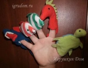Іграшки - пальчикові ляльки