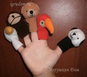 Іграшки - пальчикові ляльки