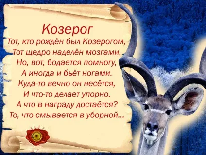 Гороскоп на 2017 Квітень козерог для чоловіків і жінок (представників цього знака) Гороскоп на 2017 Квітень козерог для чоловіків і жінок