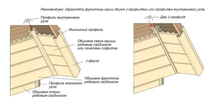 J-профіль для сайдінга - особливості, види, інструкції по монтажу (бічні відрізки J-профілю) J-профіль для сайдінга - особливості, види, інструкції по монтажу