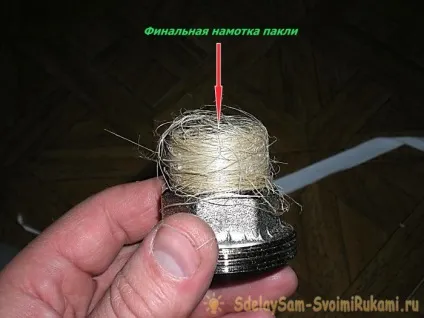 Як намотувати клоччя на різьбу якісно, майстер-клас своїми руками (клоччя) Як намотувати клоччя на різьбу якісно, майстер-клас своїми руками