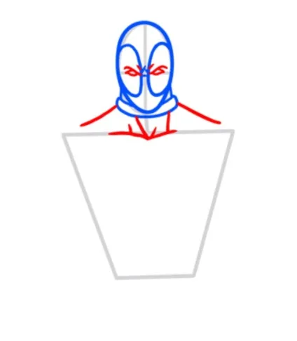 Як намалювати Дедпулу (deadpool)