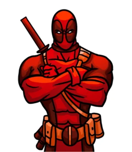Як намалювати Дедпулу (deadpool)