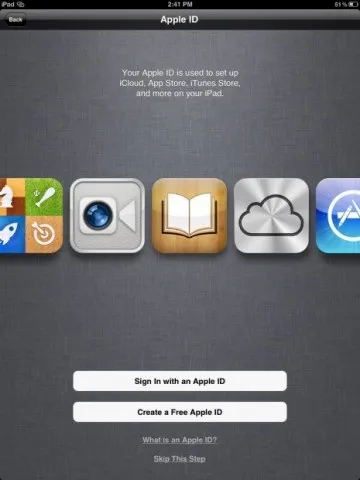 Як налаштувати ваш новий ipad з icloud або itunes
