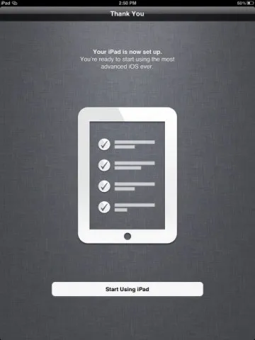 Як налаштувати ваш новий ipad з icloud або itunes
