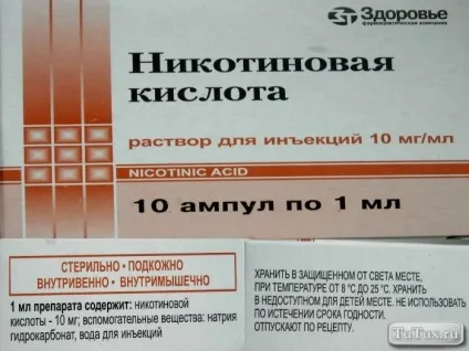 Як відкрити ампулу з нікотиновою кислотою (нікотинової) Як відкрити ампулу з нікотиновою кислотою