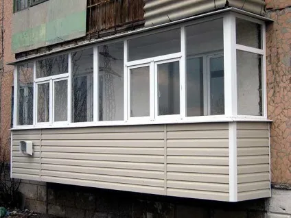 Як обшити балкон сайдингом зовні фото, відео, інструкція (балкон) Як обшити балкон сайдингом зовні фото, відео, інструкція