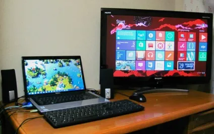 Як підключити ноутбук до телевізора через hdmi, vga, тюльпан, usb, wi-fi (підключити) Як підключити ноутбук до телевізора через hdmi, vga, тюльпан, usb, wi-fi