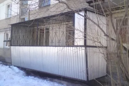 Як побудувати балкон на першому поверсі (першому) Як побудувати балкон на першому поверсі