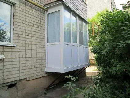 Як побудувати балкон на першому поверсі (балкон) Як побудувати балкон на першому поверсі