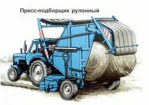 Як зробити прес підбирач рулонний - саморобний прес підбирач для сіна до мотоблока своїми