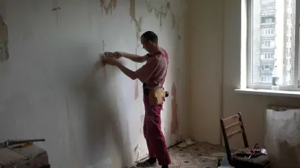 Як зняти шпаклівку зі стін підготовка стін, способи зняття (стін) Як зняти шпаклівку зі стін підготовка стін, способи зняття